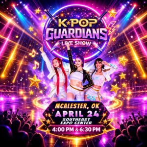 KPop Guardians Live Show kpop flyer